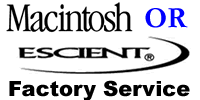 Macintosh os Escient Factory Service
